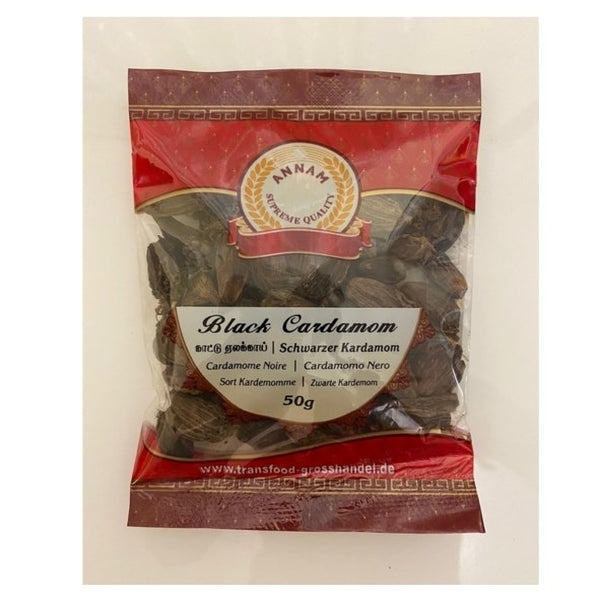 Annam Black Cardamom - 50g - salpers.ch