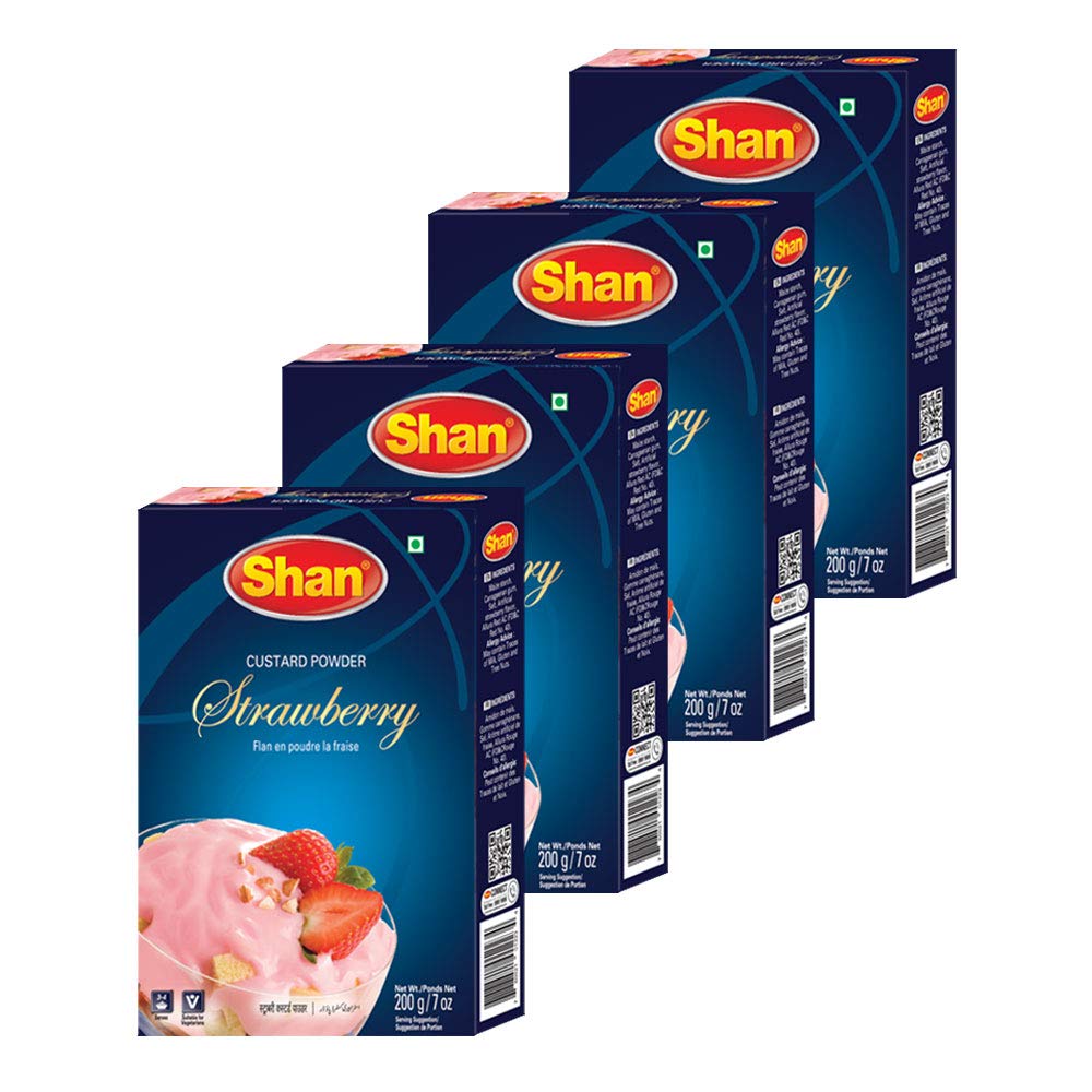 Shan Custard Strawberry - 200g - salpers.ch