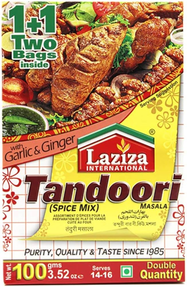 LazizaTandoori Masala - Double Pack - 100g - salpers.ch