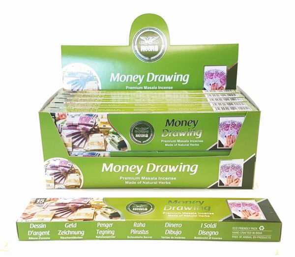 Heera Money Drawing Agarbatti - Incense - 15 Stick Pack - salpers.ch