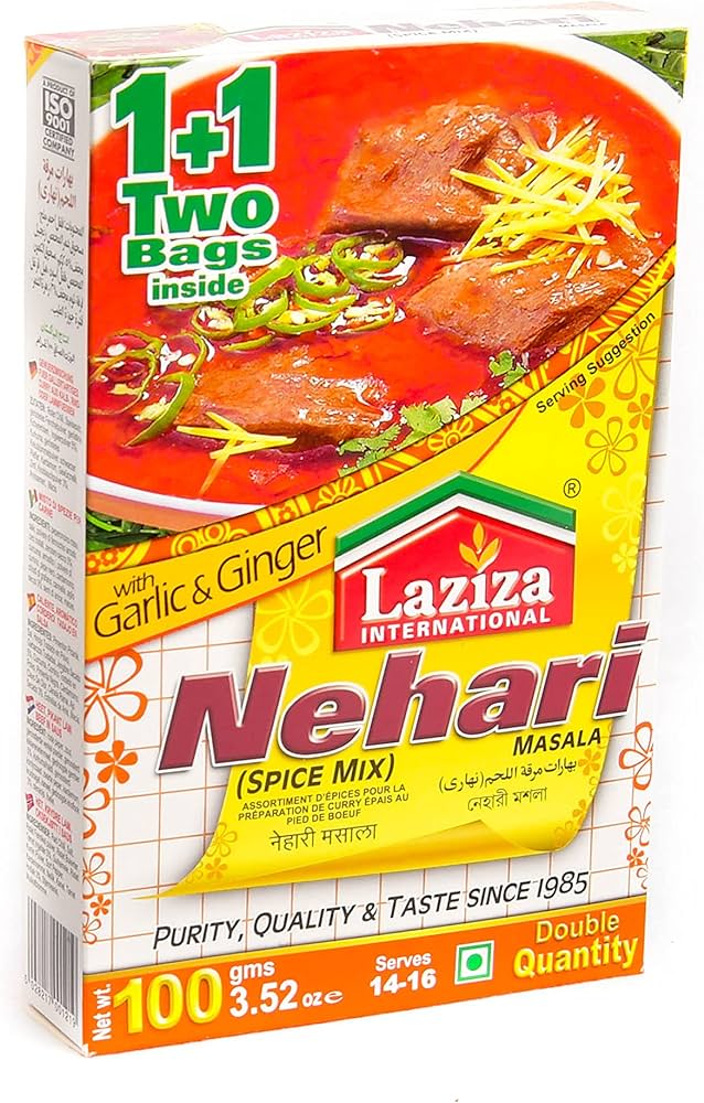 Laziza Nihari Masala - Double Pack - 100g - salpers.ch