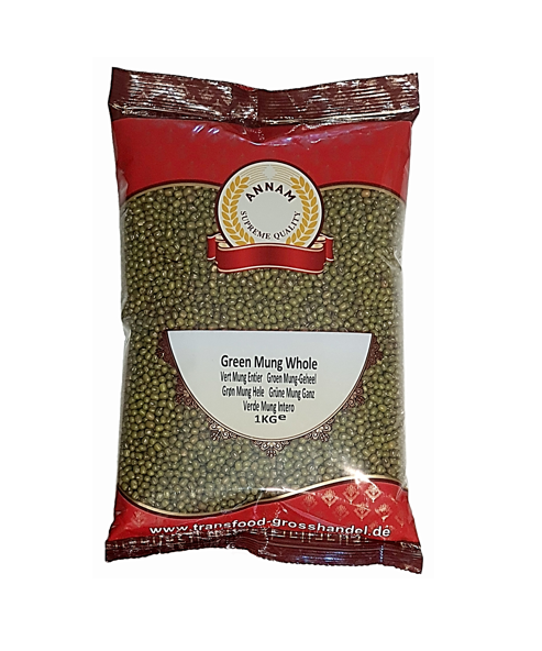 Annam Moong Whole / Moong Beans - 1Kg - salpers.ch