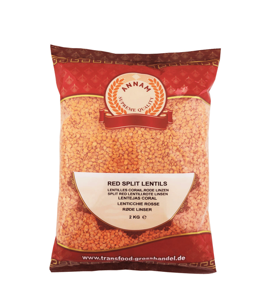 Annam Red Lentils - 2Kg - salpers.ch