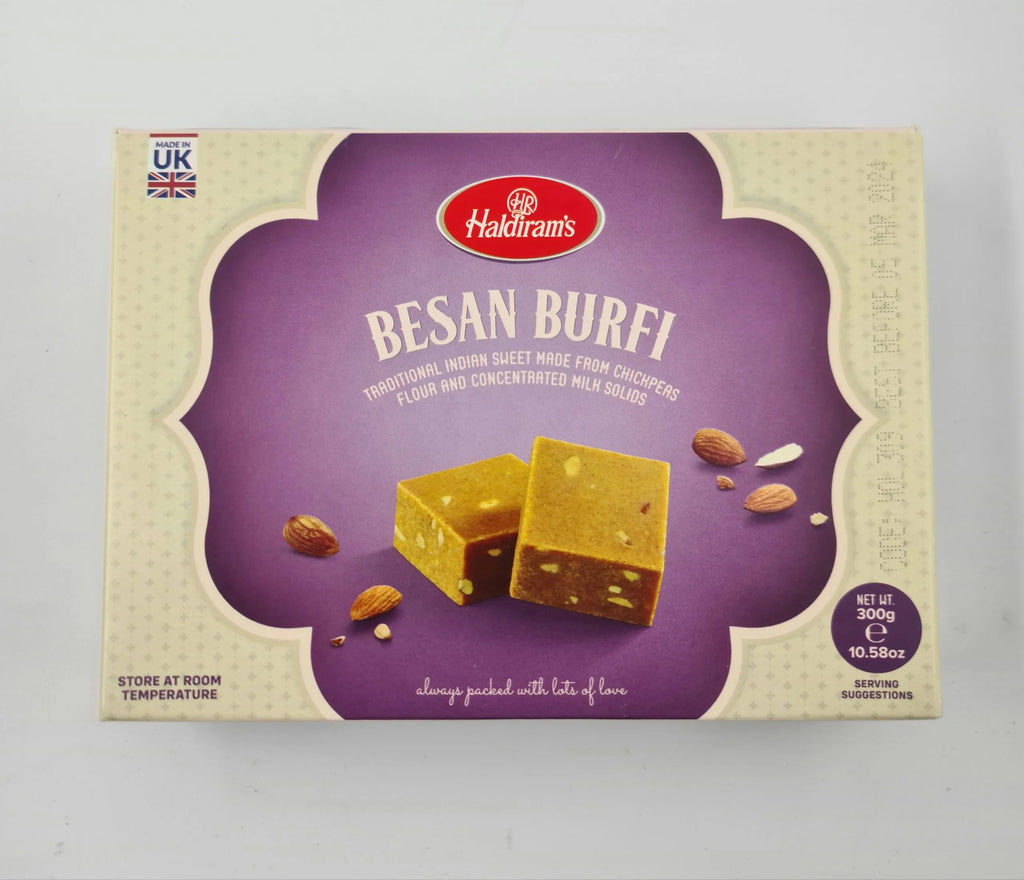 Haldiram's Besan Barfi - 300g - salpers.ch