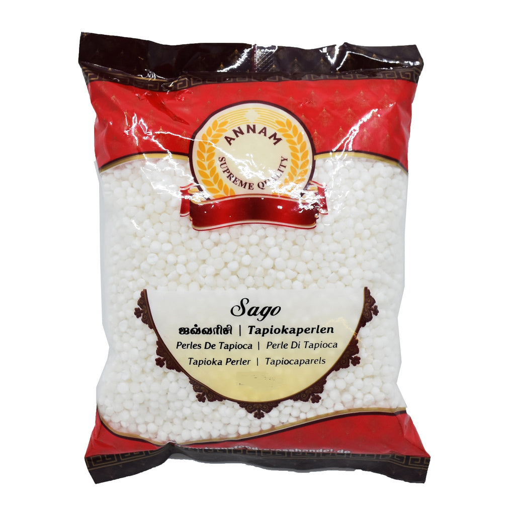 Annam Sago - Tapioca - Sabudana Midium - 250g - salpers.ch