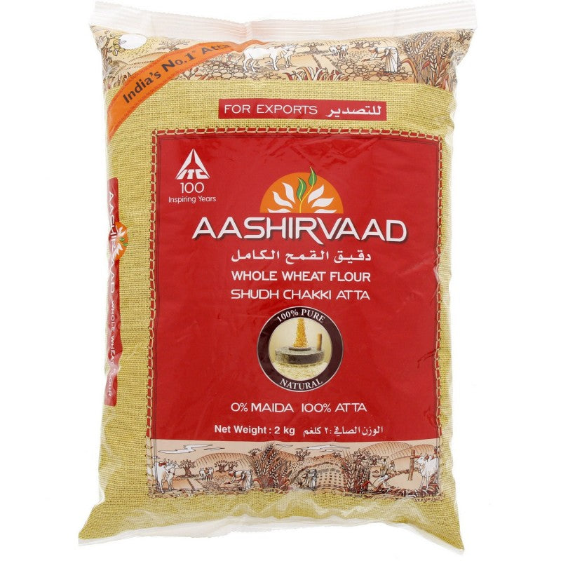 Aashirvaad Chakki / Chapatti Atta 2KG - salpers.ch