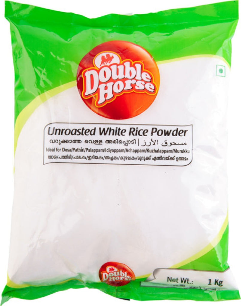 Double Horse Un Roasted White Rice Flour - 1KG - salpers.ch