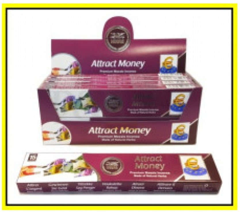 Heera Attract Money Agarbatti - Incense - 15 Stick Pack - salpers.ch