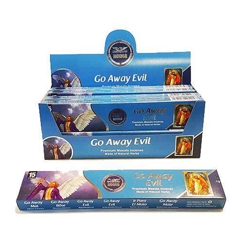 Heera Go Away Evil Agarbatti - Incense - 15 Stick Pack - salpers.ch