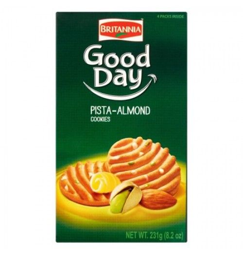 Britannia Good Day Pista Almond - 216g - salpers.ch