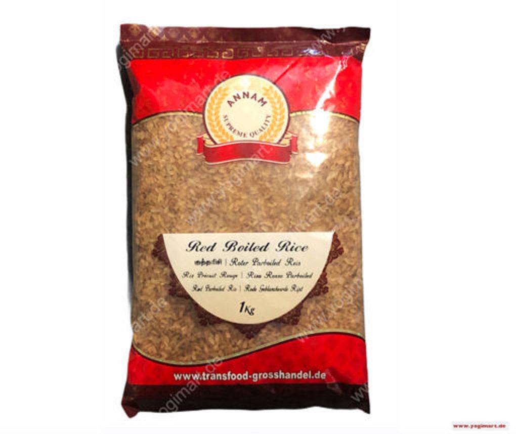 Annam Red Boiled Rice (Matta Rice) 1KG - salpers.ch