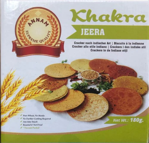 Annam Khakra - Jeera - 180g - salpers.ch