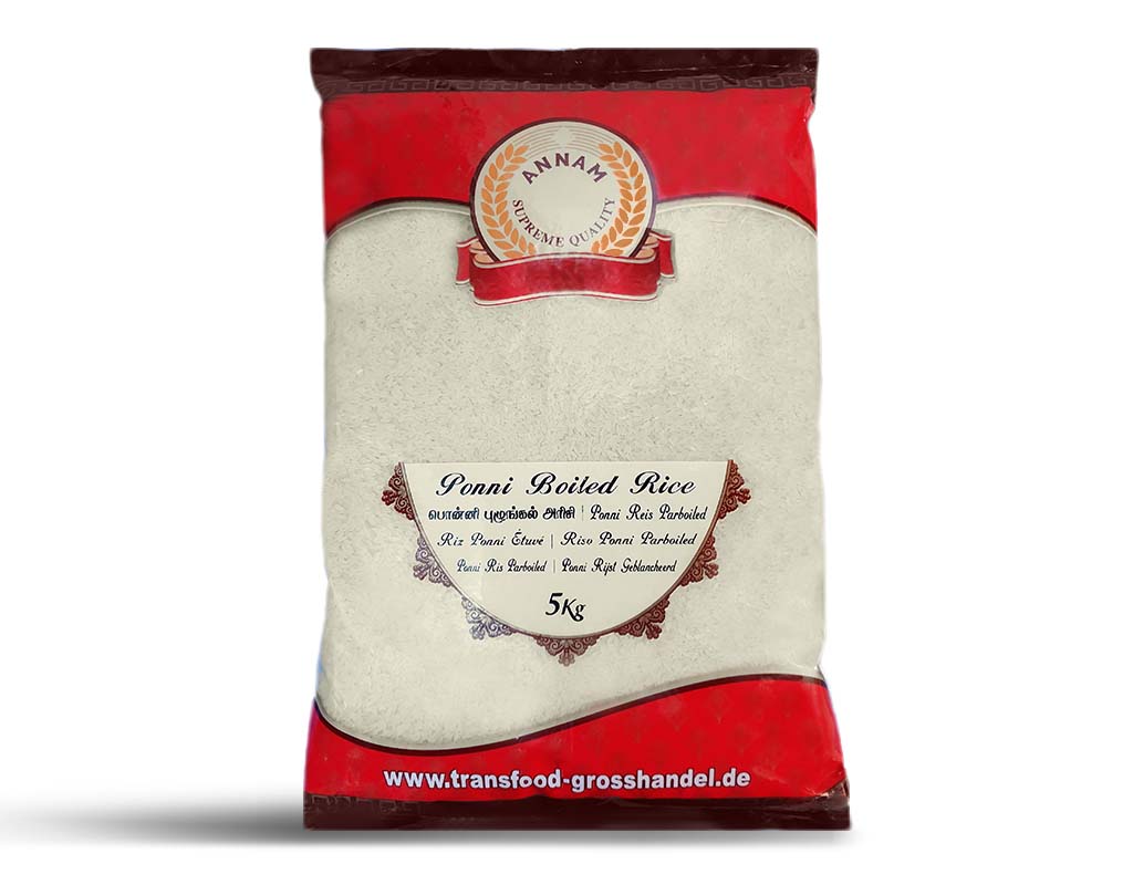 Annam Ponni Boiled Rice - 5kg - salpers.ch