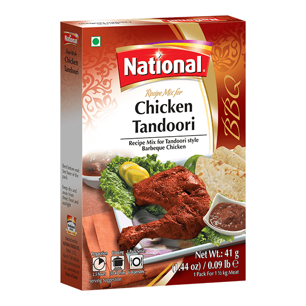 National Tandoori Masala - Double Pack - 1 + 1 - 82g - salpers.ch