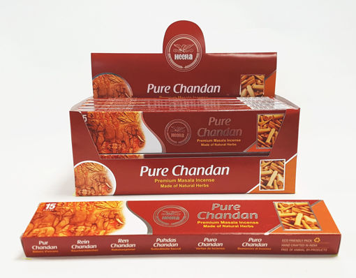 Heera Pure Chandan Agarbatti - 15 Stick Pack - salpers.ch