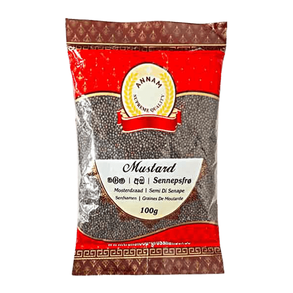 Annam Mustard Seeds - Brown - 100g - salpers.ch
