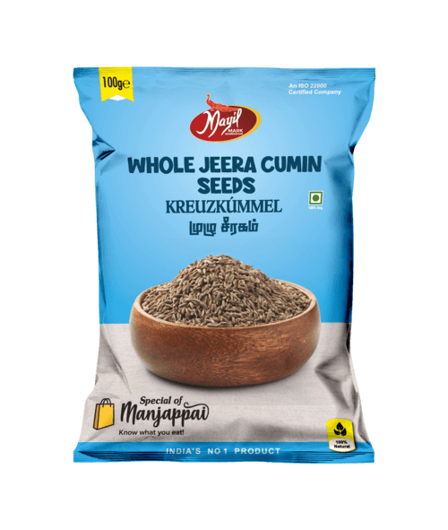 Manjappai Jeera Whole - 100g - salpers.ch