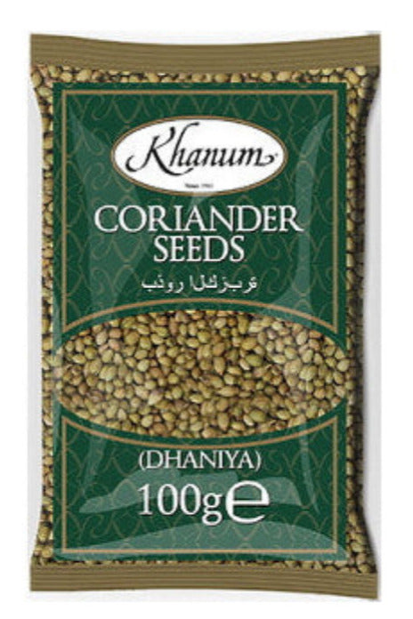 Khanum Coriander Whole - Dhania Whole - 100g - salpers.ch