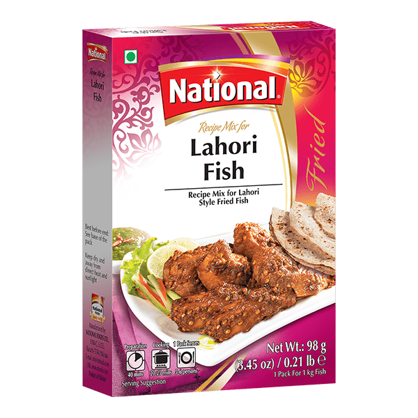 National Lahori Fish - 98g - salpers.ch