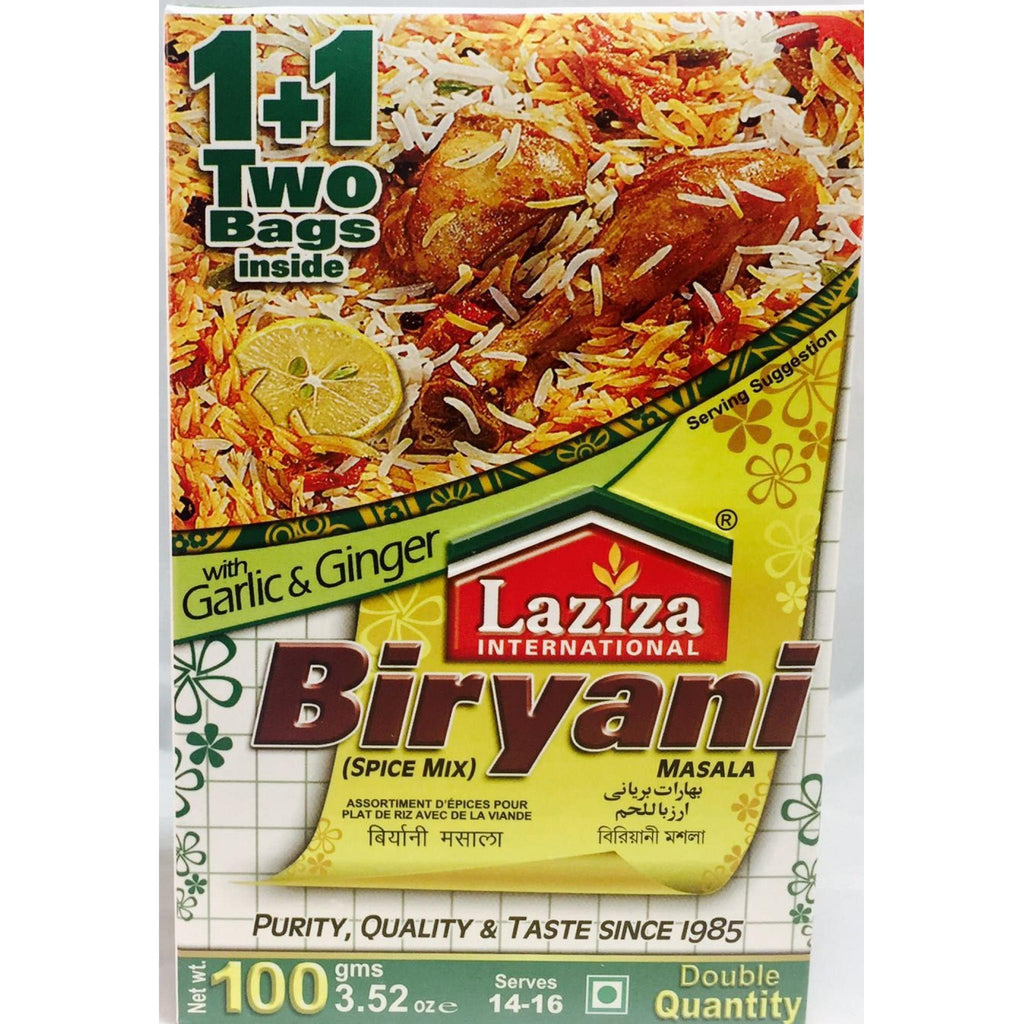 Laziza Biryani Masala - Double Pack - 100g - salpers.ch