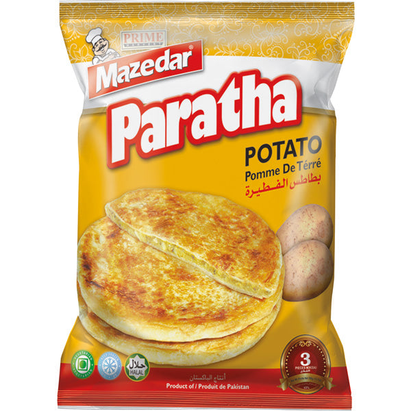 Frozen - Mazedar Aloo Paratha - (3Pcs) - 360g - salpers.ch