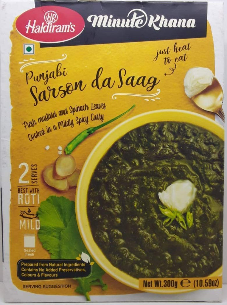 Haldiram's Punjabi Sarson Da Saag, 300g - salpers.ch