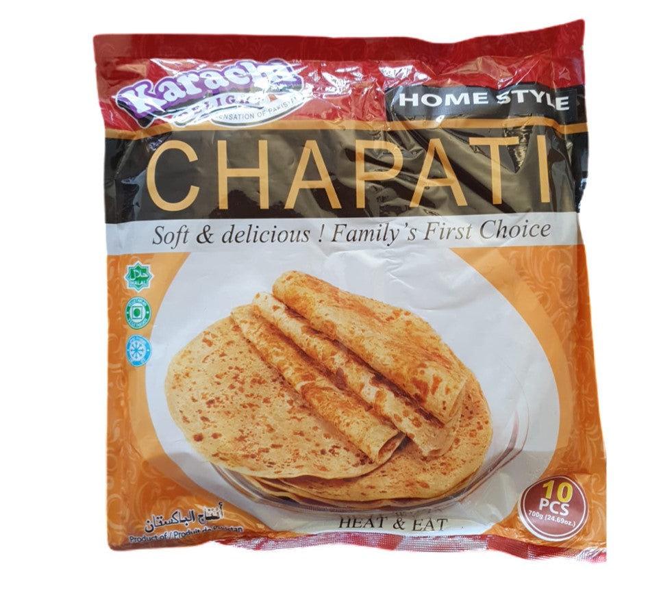 Frozen - Karachi Delight's, Homestyle Roti - 10Pcs - salpers.ch