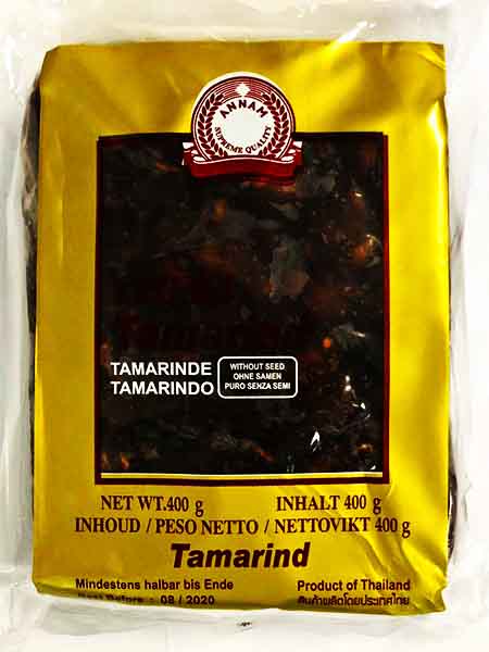 Annam thai Tamarind Seedless - 400g - salpers.ch