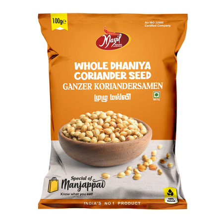 Manjappai Dhania Whole - 100g - salpers.ch