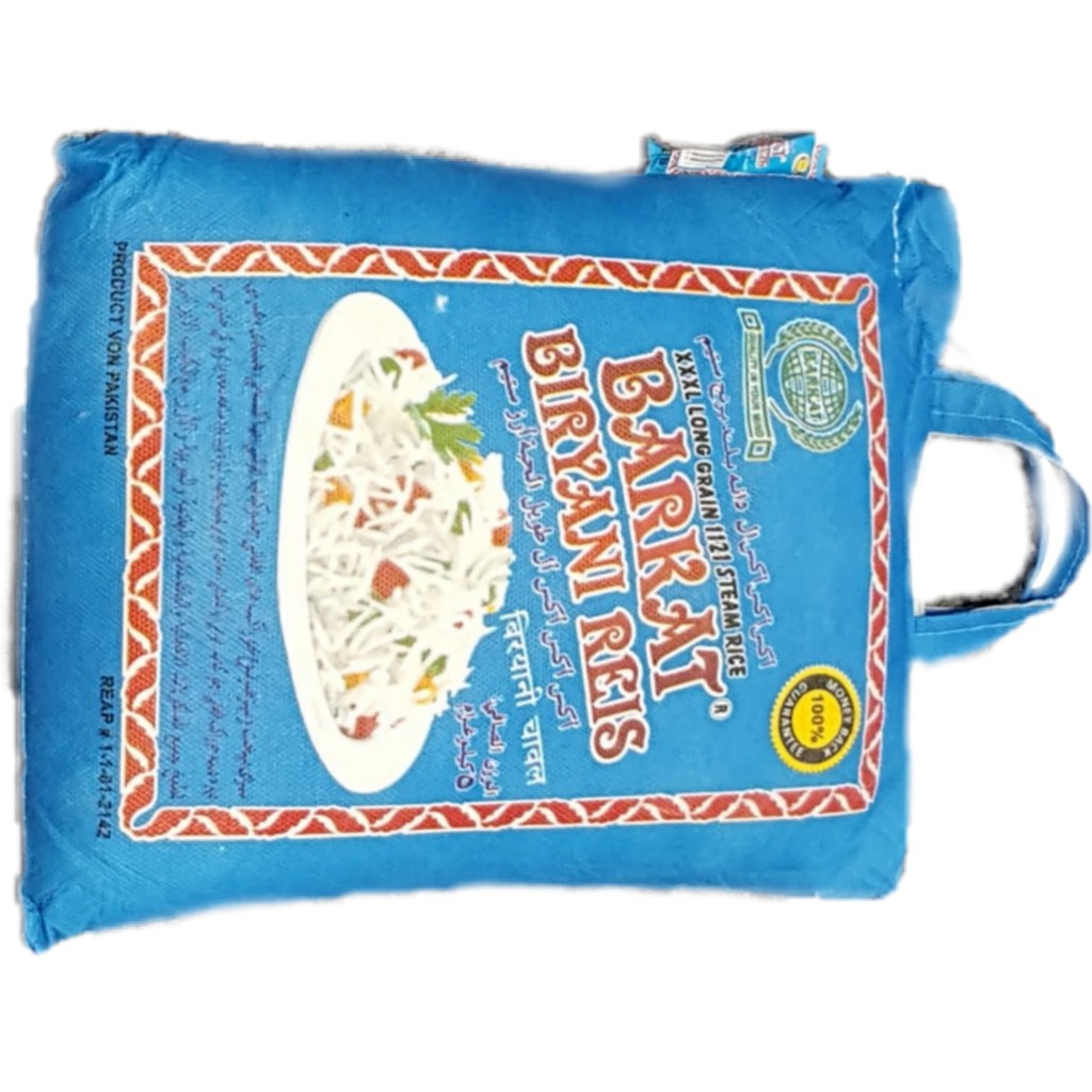 Barkat XXL Long Grain Biryani Rice - 5Kg - salpers.ch