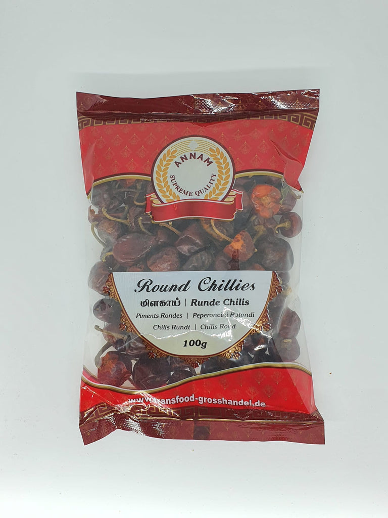 Annam Round Chili Whole - 100g - salpers.ch