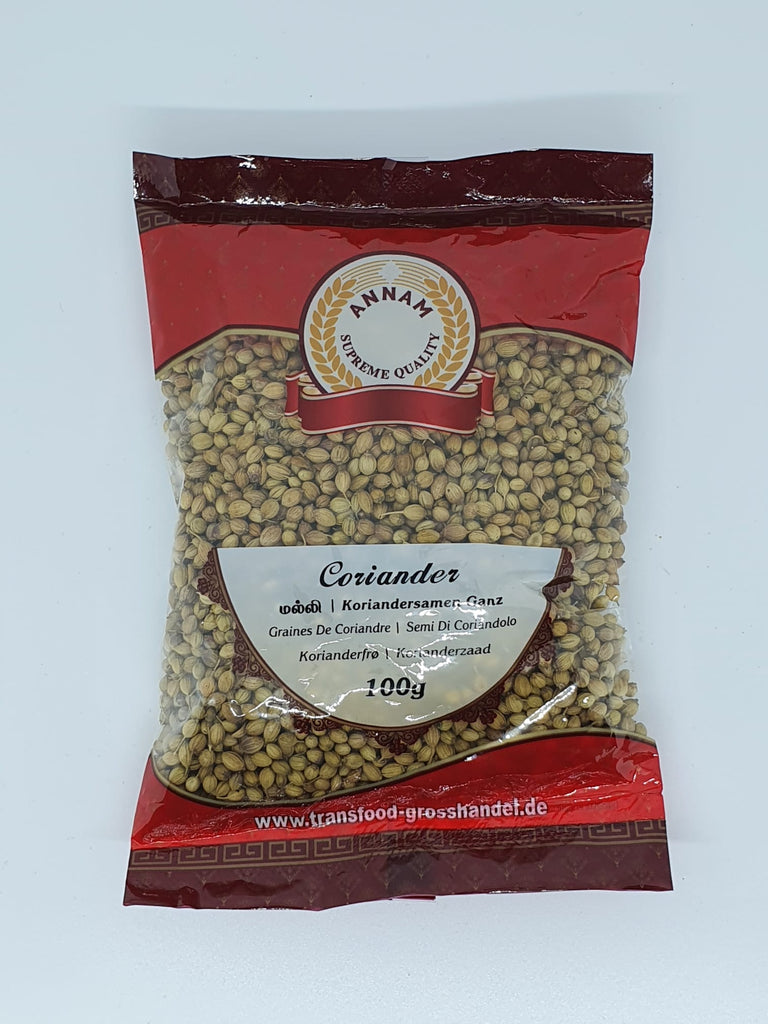 Annam Dhania Whole - Coriander Whole - 100g - salpers.ch