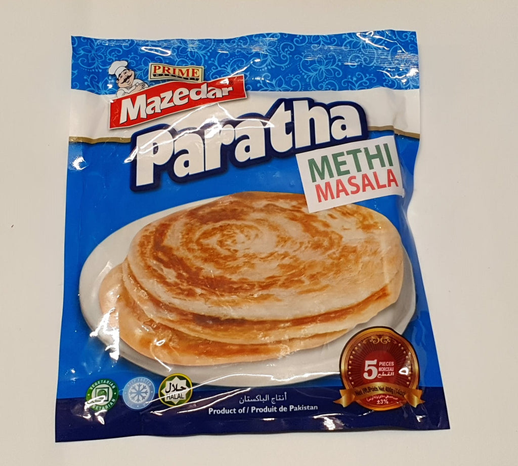 Frozen - Mazedar Methi Masala Paratha - (5Pcs) - 360g - salpers.ch