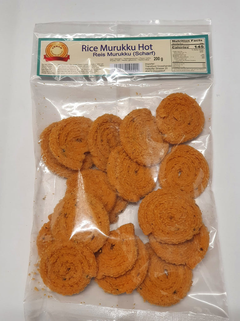 Annam Rice Murukku Hot - 200g - salpers.ch