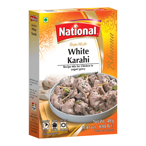 National White Karahi Masala - 40g - salpers.ch