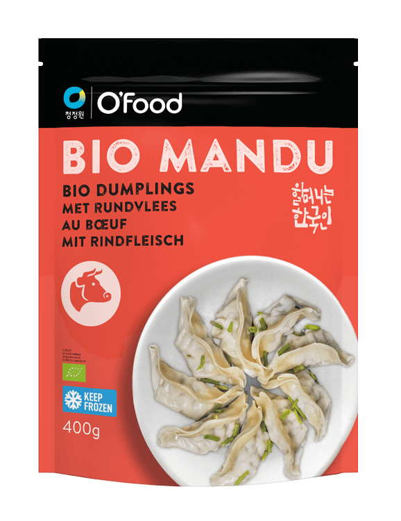 Frozen - BIO MANDU Beef Dumpling - 400g - salpers.ch