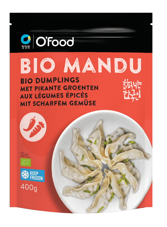 Frozen - BIO MANDU Spicy Vegetables Dumpling - 400g - salpers.ch