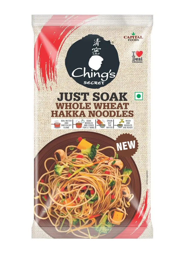 Ching's Whole Wheat Hakka Noodles - Just Soak - 150g - salpers.ch