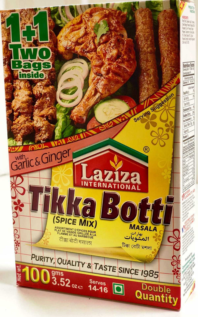 Laziza Tikka Boti - Double Pack - salpers.ch