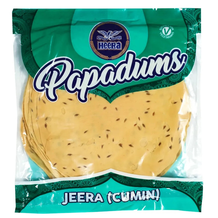 Heera Jeera Papad - 200g - salpers.ch