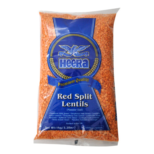 Heera Red Lentils - 2Kg - salpers.ch