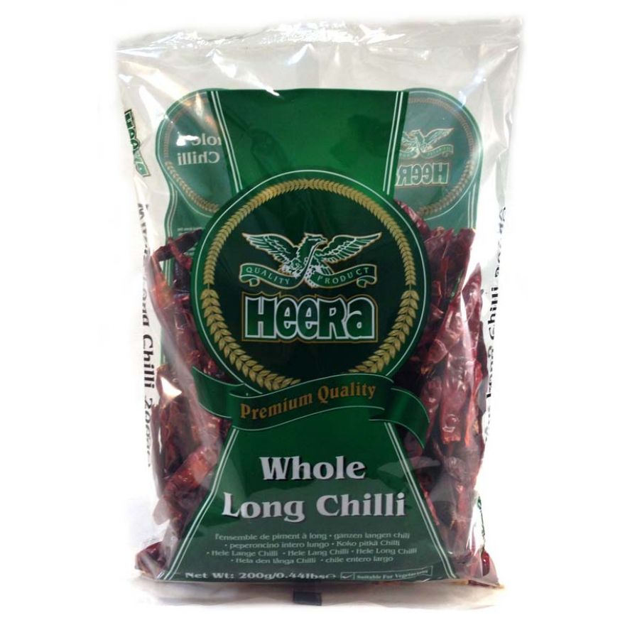 Heera Chilli Whole Long - 200g - salpers.ch