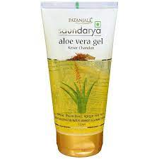 Patanjali Saundarya Aloevera Gel - Kesar Chandan - 60ml - salpers.ch