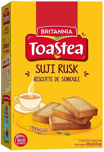 Britannia Toastea - Suji Rusk - 610g - salpers.ch