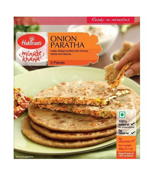 Frozen - Haldiram's Onion Paratha - (4Pcs) - salpers.ch