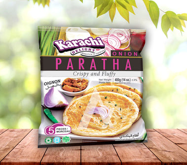 Frozen - Karachi Delight's, Onion Paratha - 5Pcs - 400g - salpers.ch