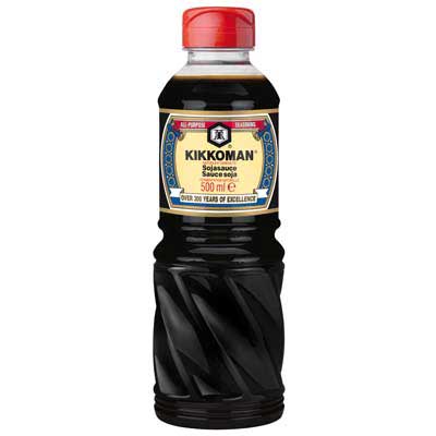 SOY SAUCE - KIKKOMAN - 500ml - salpers.ch