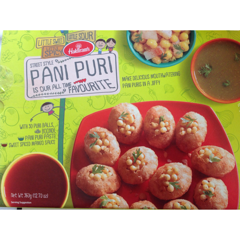 Haldiram's Pani puri - Gol Gappy - 30pces - salpers.ch