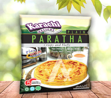 Frozen - Karachi Delight's, Plan Paratha - 5Pcs - 400g - salpers.ch