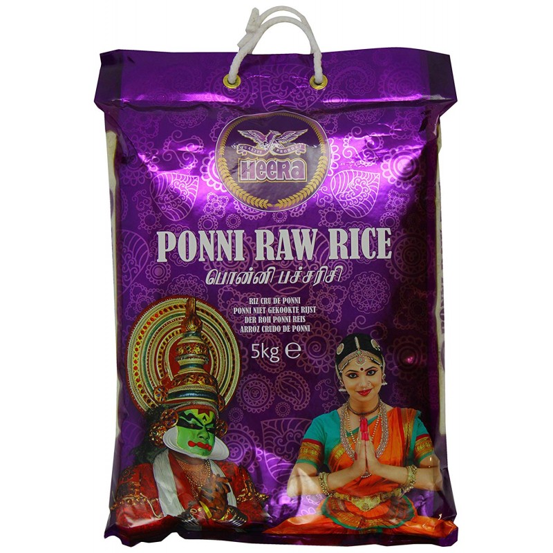 Heera Ponni Raw Rice - 5KG - salpers.ch